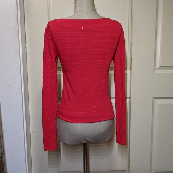 Cherry Red Long Sleeve - Picture 2 of 5